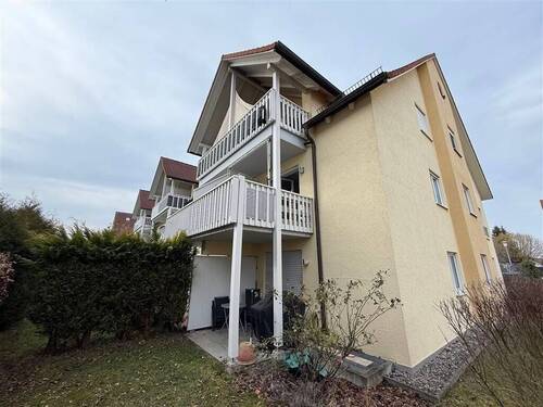Gartenansicht - 1 Zimmer Etagenwohnung in Pfaffenhofen a d Roth