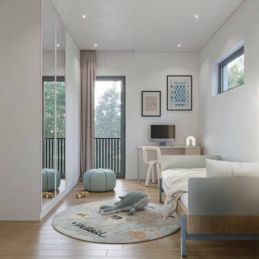 04 Kids room - Einfamilienhaus mit 154,00 m² in Taufkirchen (Vils) zum Kaufen