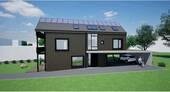 projektierter Neubau - Holzfassade - 5 Zimmer Einfamilienhaus in Immenstaad