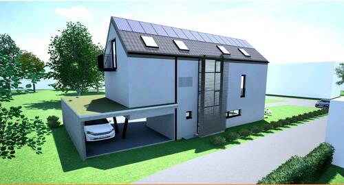 projektierter Neubau - Einfamilienhaus mit 176,00 m&sup2; in Immenstaad zum Kaufen
