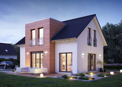 Hausansicht - 5 Zimmer Einfamilienhaus in Dörrebach