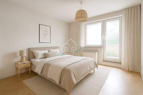 virtuelle Möblierung Schlafzimmer - 