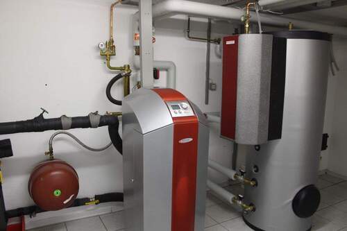 Haustechnik im KG: Wärmepumpe - 