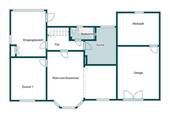Grundriss Skizze EG - 