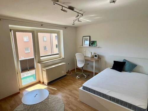 Zimmer 2 mit Balkon - Etagenwohnung mit 63,00 m&sup2; in Nürnberg zum Kaufen