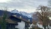 Blick vom Balkon - 2 Zimmer Etagenwohnung in Garmisch-Partenkirchen