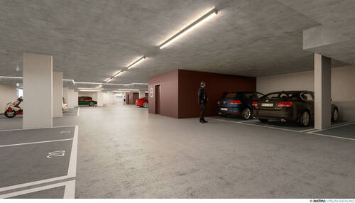 Visualisierung Tiefgarage - 