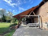 Terrasse Haupthaus - 1 Zimmer Mehrfamilienhaus, Wohnhaus in Babenhausen