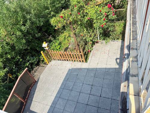Blick vom Balkon - 