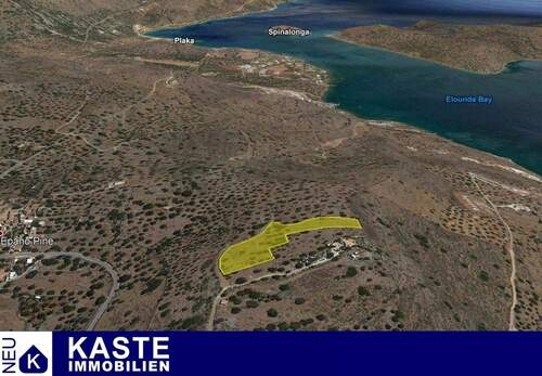 Titel - Grundstück mit Meerblick im schönen Kreta, kurzfristig bebaubar.