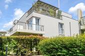 Ansicht Seite - Penthouse im Zentrum von Opladen * Tiefgaragenplatz * Einbauküche * zwei Terrassen * Kamin möglich * 3 Zimmer * 149 m²