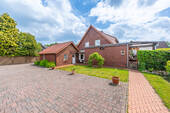 Ansicht vom Garagenhof zum Haus - 