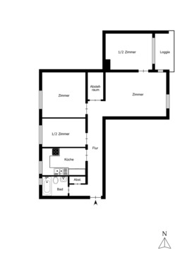 1. OBEGESCHOSS LINKS - 