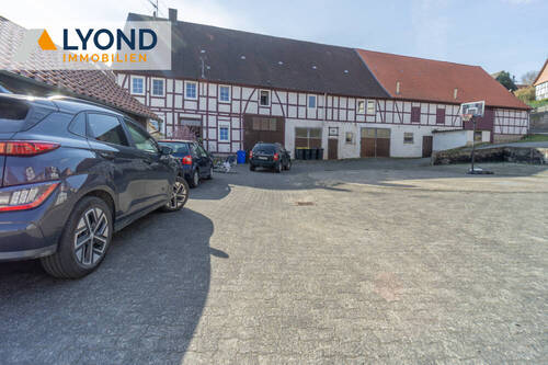 Außenansicht - Großzügiges Fachwerkhaus mit großem Grundstück und Entwicklungsmöglichkeiten!