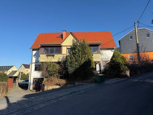 Frontansicht Norden - Einfamilienhaus mit 86,00 m&sup2; in Bad Schandau / Ostrau zum Kaufen