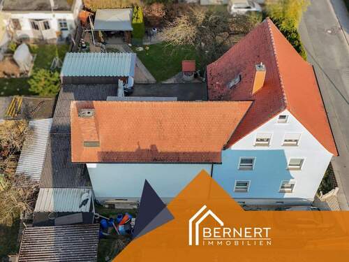 Außenansicht - Mehrfamilienhaus, Wohnhaus mit 272,60 m&sup2; in Gundelsheim zum Kaufen