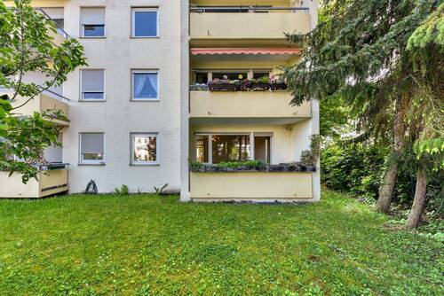 Balkon im Hochparterre - 