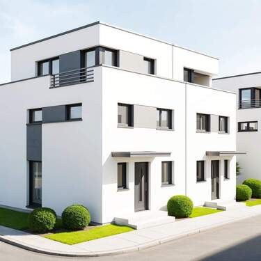 Ansicht 2 - 5 Zimmer Doppelhaushälfte zum Kaufen in Bodenheim