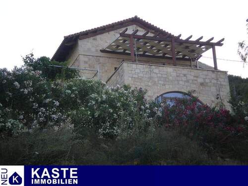 Titel - Steinhaus mit Meerblick und Schluchtpanorama in Topolia, Kissamos, Kreta