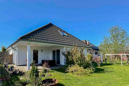 Terrasse zur großen Wohnung im Haus - 