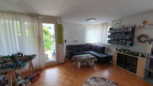 Wohnbereich mit Gartenzugang - 