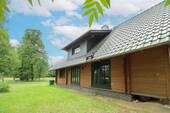 Rückansicht - Einfamilienhaus mit originaler Spreewaldscheune in idyllischer Alleinlage auf 6 Hektar Naturparadies
