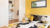 Beispiel Schlafzimmer mit begehbarem Kleiderschrank - 