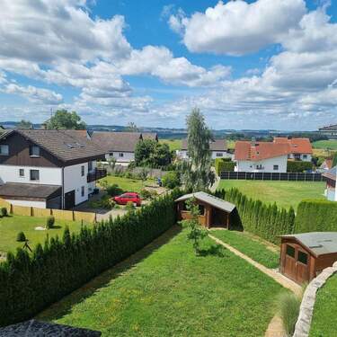 Ausblick in den Garten - 