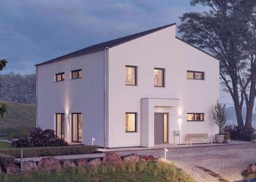 Hausansicht - 6 Zimmer Einfamilienhaus zum Kaufen in Briedel