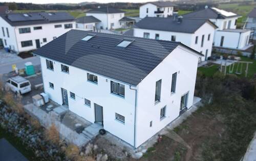 Ansicht Seite Hauseingang - 