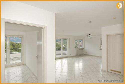 Schlafen-Wohnen - Axel Meisen Immobilien: Exklusives Wohnen am Fluss - mit Neckarblick