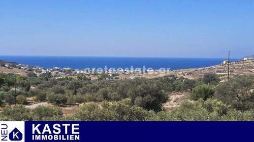 Titel - Grundstück in ruhiger Lage mit Baugenehmigung auf Kreta.