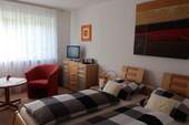 Schlafzimmer mit Sitzecke - 