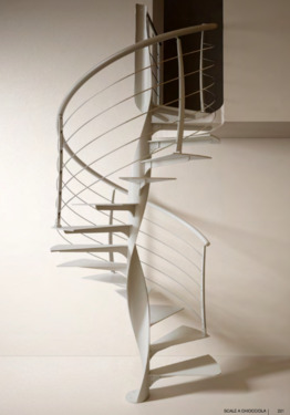 Designer Spindeltreppe zur Galerie - 