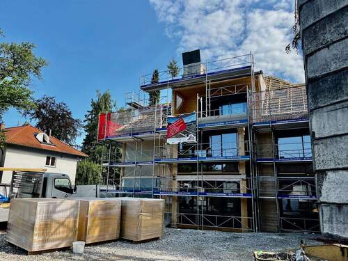 Das Richtfest hat schon stattgefunden - 