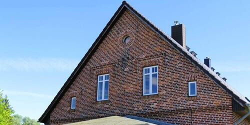 Frontansicht - Landhaus in der Natur des Nordens