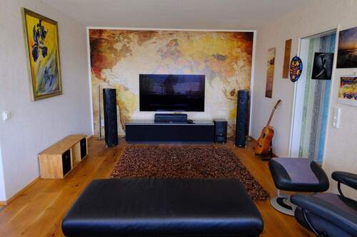 Wohnzimmer - Terrassenwohnung mit 144,00 m² in Herdecke zum Kaufen