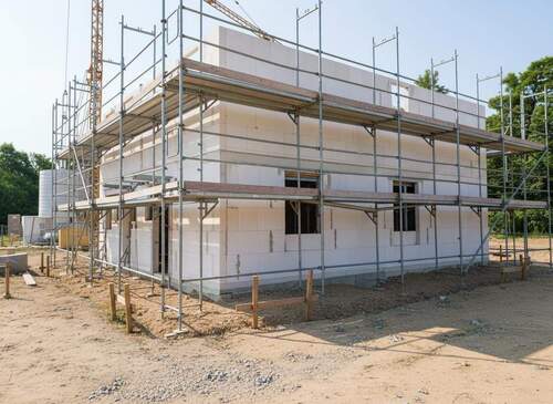 Baufortschritt - 4 Zimmer Reihenmittelhaus zum Kaufen in Dollern