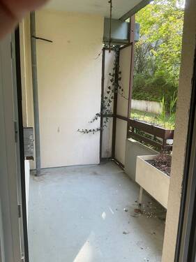 Balkon mit tollem Blik ins Grüne - 