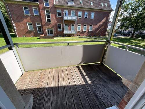 Balkon - Etagenwohnung mit 54,40 m² in Lübeck zur Miete
