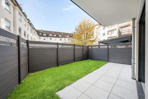 Terrasse - 3 Zimmer Etagenwohnung in Hamburg