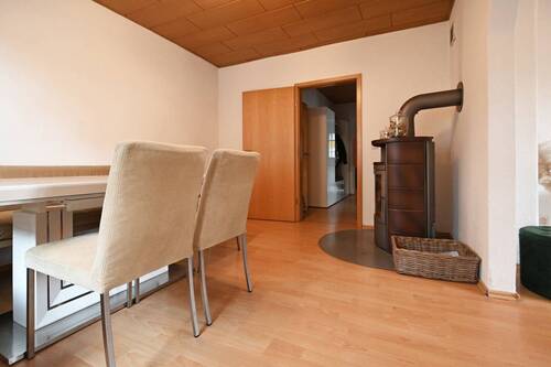 Der Essbereich im Erdgeschoss - 