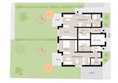 Übersicht Erdgeschoss Haus 3 - 