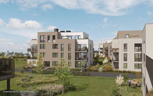 Außenansicht (5) - Attraktive 4-Zimmer-Wohnung mit ca. 98 m² samt Badewanne, Dusche und zwei Terrassen