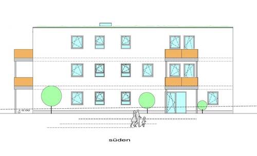 Süden Bildschirmfoto_9-4-2025_162723_.jpeg - ***Neubau Beginn 102025 - moderne 2-Zimmer-Wohnung EG mit Gartenanteil - KfW 40 - inkl. Bierkellerrecht***