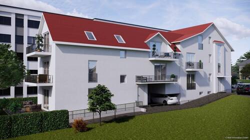 Ansicht Süd - Etagenwohnung mit 60,90 m&sup2; in Frankfurt am Main zum Kaufen