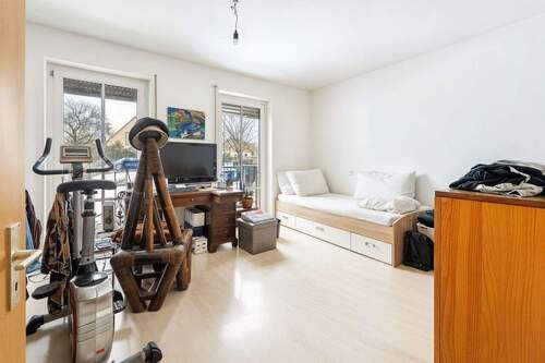 Schlafzimmer - Etagenwohnung mit 60,00 m&sup2; in Würzburg zum Kaufen