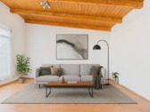 Wohnzimmer Staging - 3 Zimmer Etagenwohnung in Neckarsulm