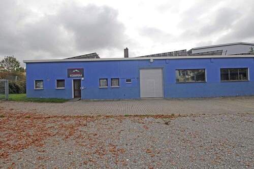 Frontansicht - Halle zur Miete in Osterburken