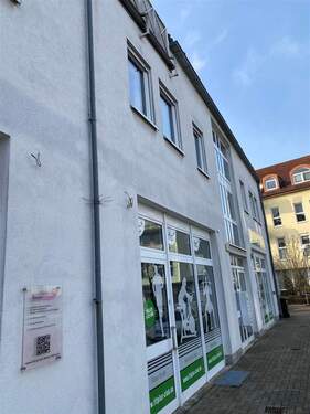 Blick zur Wohnung - 